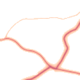 Daytime road noise heatmap for PO10 8QU