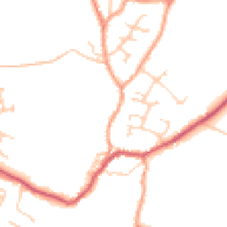 Daytime road noise heatmap for PO10 8SL