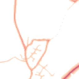 Daytime road noise heatmap for PO10 8TE