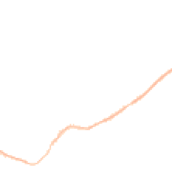 Night-time road noise heatmap for PO10 8TJ