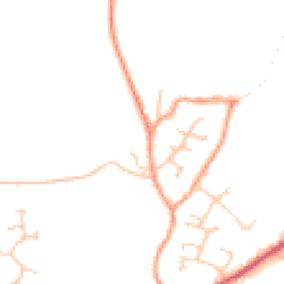 Daytime road noise heatmap for PO10 8TL