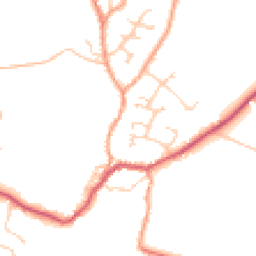 Daytime road noise heatmap for PO10 8TZ