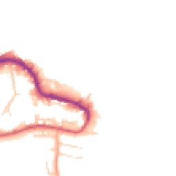 Daytime road noise heatmap for PO12 1AL