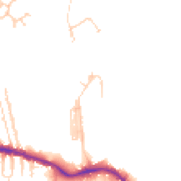 Daytime road noise heatmap for PO12 1BP