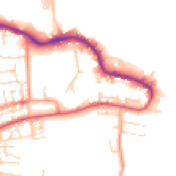 Daytime road noise heatmap for PO12 1BX