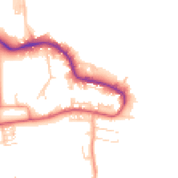 Daytime road noise heatmap for PO12 1DB