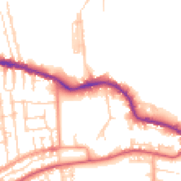 Daytime road noise heatmap for PO12 1FD