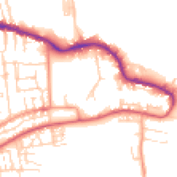 Daytime road noise heatmap for PO12 1FG