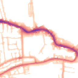 Daytime road noise heatmap for PO12 1FH