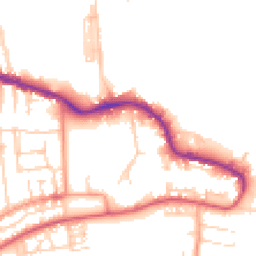 Daytime road noise heatmap for PO12 1FR