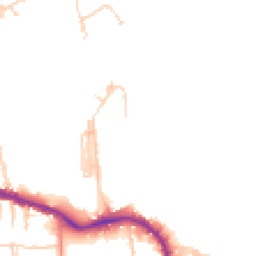 Daytime road noise heatmap for PO12 1GH