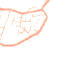 Daytime road noise heatmap for PO12 2AT