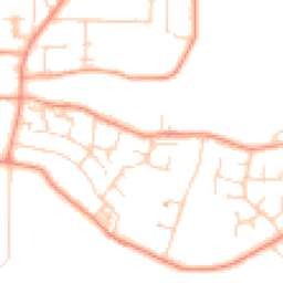 Daytime road noise heatmap for PO12 2EA