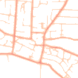 Daytime road noise heatmap for PO12 2LB