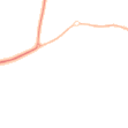 Night-time road noise heatmap for PO12 2SN