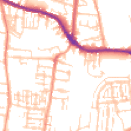 Daytime road noise heatmap for PO12 3NH