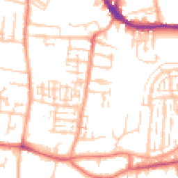 Daytime road noise heatmap for PO12 3NL