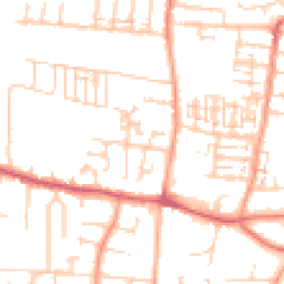 Daytime road noise heatmap for PO12 3RG