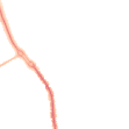 Night-time road noise heatmap for PO12 4BU