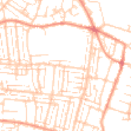 Daytime road noise heatmap for PO12 4EN