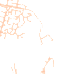 Daytime road noise heatmap for PO12 4FW