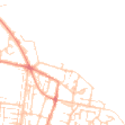 Daytime road noise heatmap for PO12 4LS