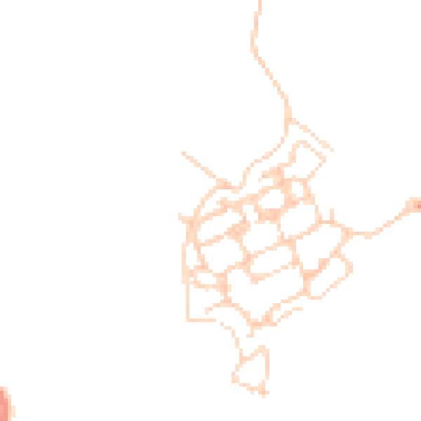 Daytime road noise heatmap for PO17 5BG