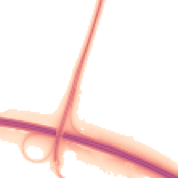 Night-time road noise heatmap for PO17 5BJ