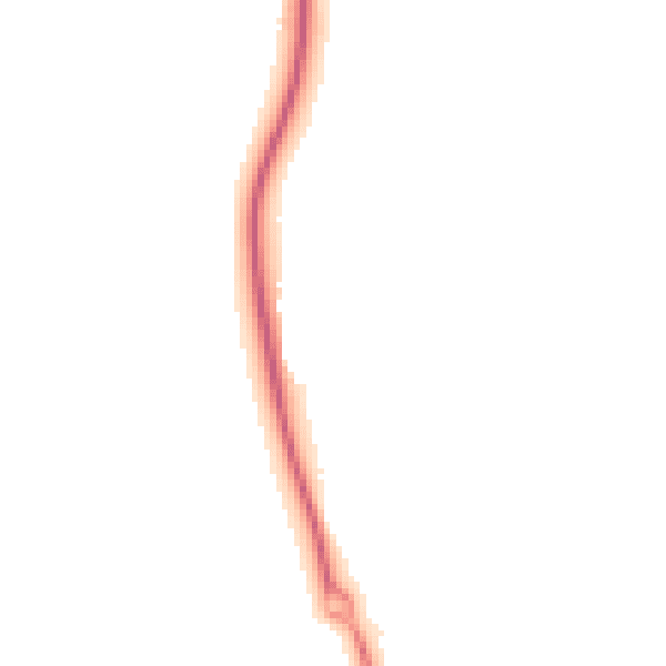 Night-time road noise heatmap for PO17 5BS