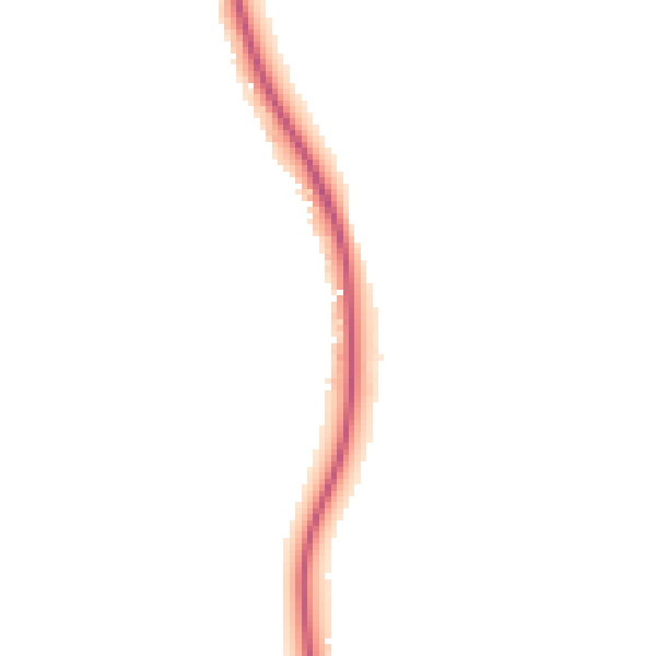 Night-time road noise heatmap for PO17 5BU