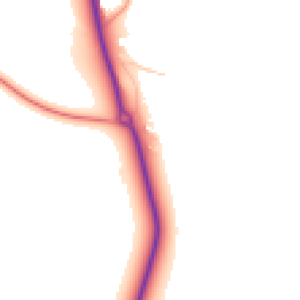 Daytime road noise heatmap for PO17 5BW