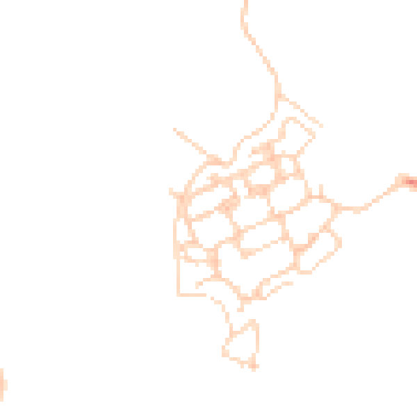 Daytime road noise heatmap for PO17 5DT