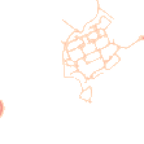Daytime road noise heatmap for PO17 5GD