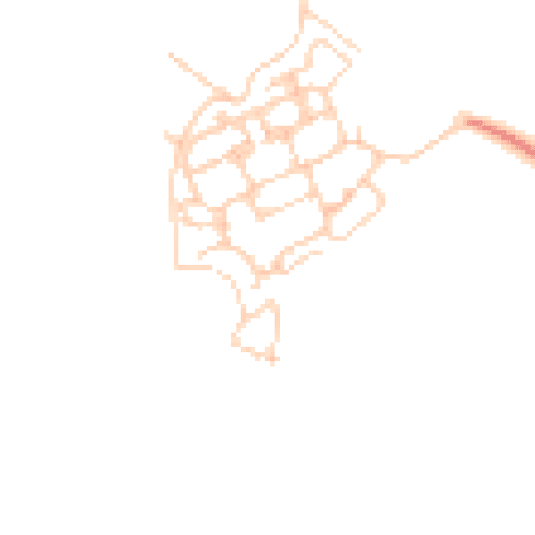 Daytime road noise heatmap for PO17 5GJ