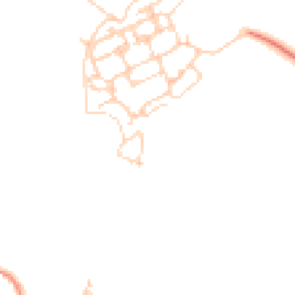 Daytime road noise heatmap for PO17 5LR