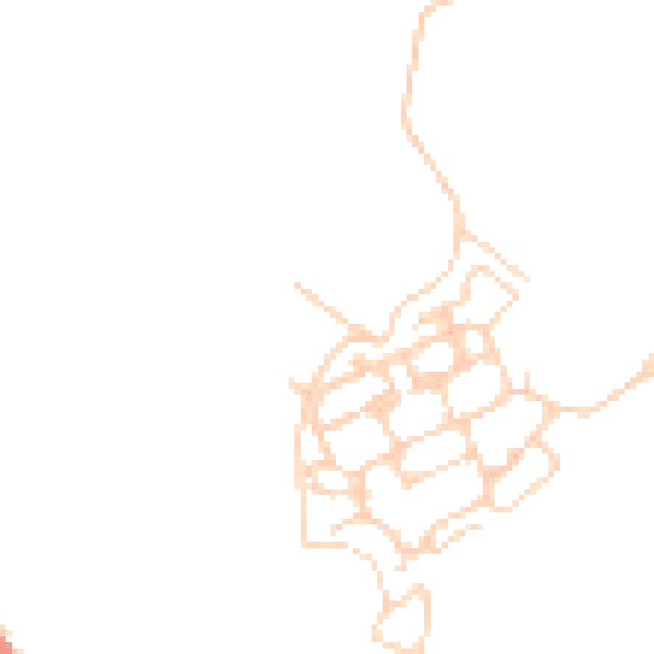 Daytime road noise heatmap for PO17 5QF