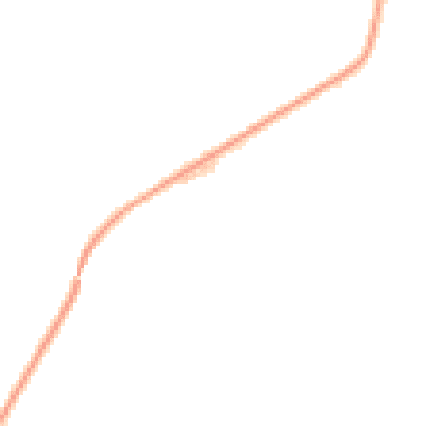 Night-time road noise heatmap for PO17 6AY