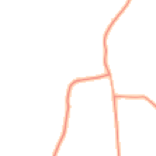 Daytime road noise heatmap for PO17 6DW