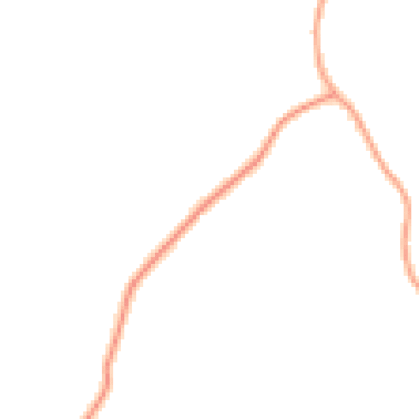 Daytime road noise heatmap for PO17 6EU
