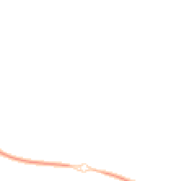 Night-time road noise heatmap for PO17 6HD