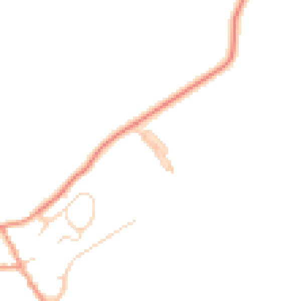 Daytime road noise heatmap for PO17 6HH