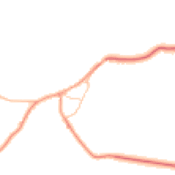 Daytime road noise heatmap for PO18 0AG