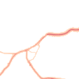 Daytime road noise heatmap for PO18 0AU