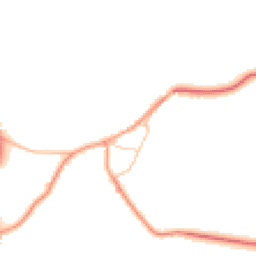 Daytime road noise heatmap for PO18 0AX