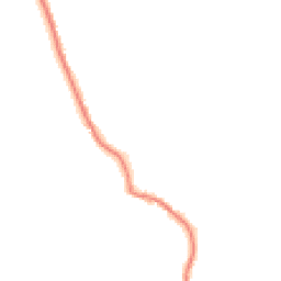 Night-time road noise heatmap for PO18 0AY