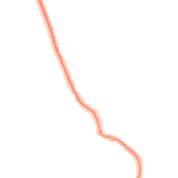 Night-time road noise heatmap for PO18 0BZ