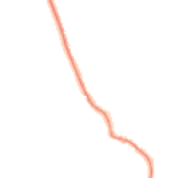 Night-time road noise heatmap for PO18 0DA