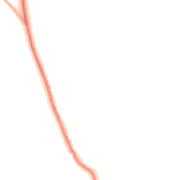 Night-time road noise heatmap for PO18 0DW