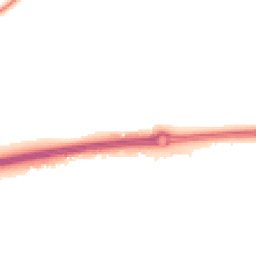 Night-time road noise heatmap for PO18 0EL