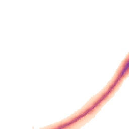 Night-time road noise heatmap for PO18 0FT